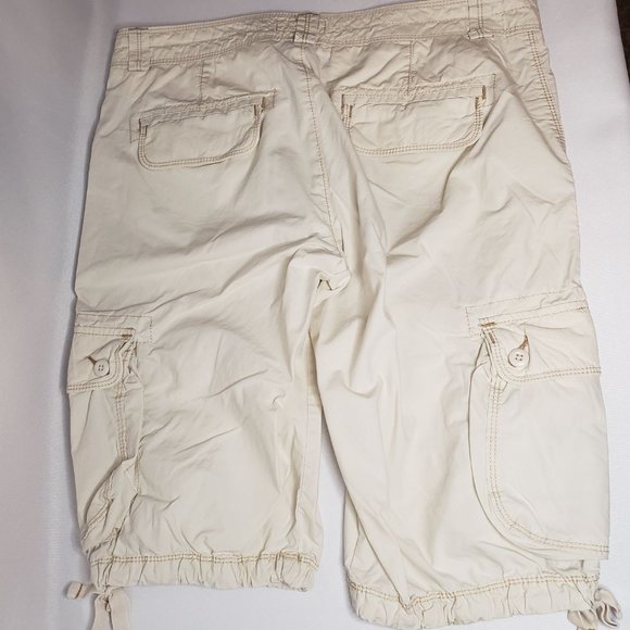 Ralph Lauren Polo Cargo Shorts White Size 8 - Picture 2 of 4